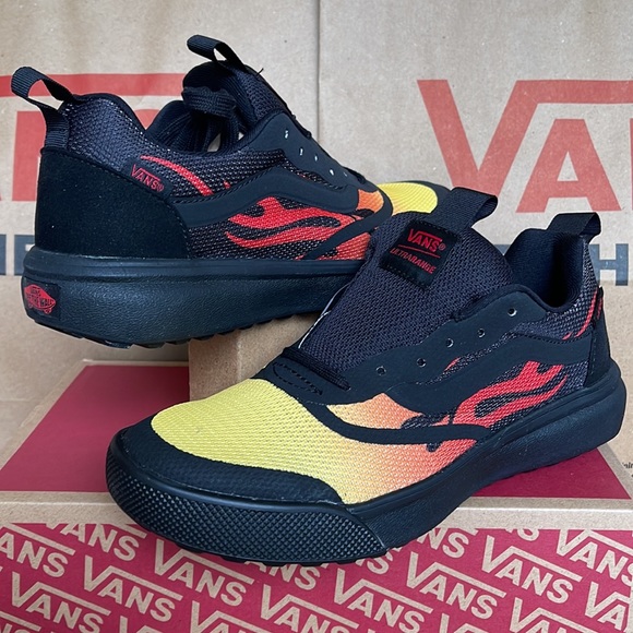 Vans Ultrarange Rapidw Flame Black sneakers WMNS - Picture 9 of 16